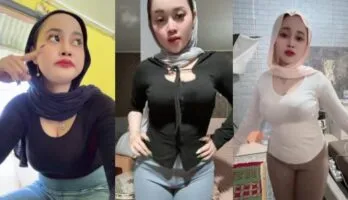 Mungil Lucu Club Tiktokers Jilbab Eks Wanita Malam