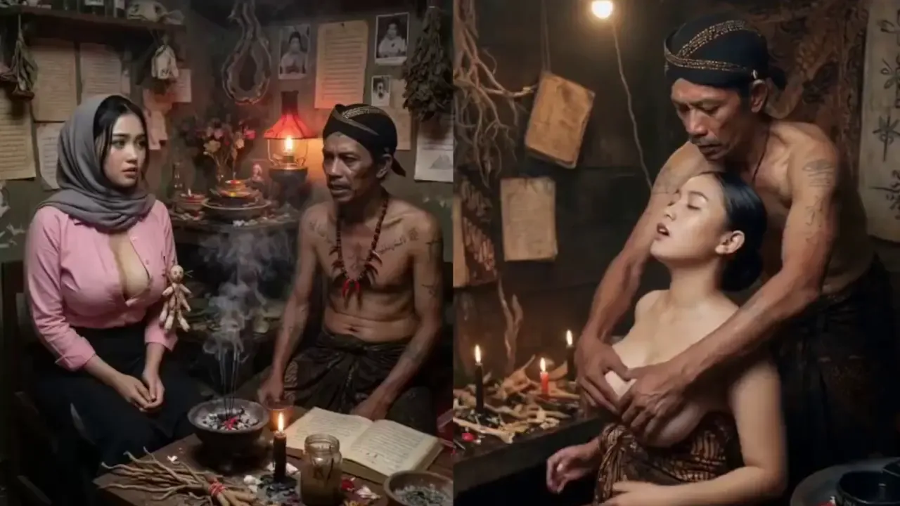 Dukun Cabul Sange Colmekin Janda Semok Toket Gede