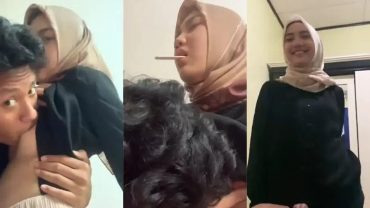 Hijab Viral Nyusuin Pacar Sampe Crot Desah Keenakan
