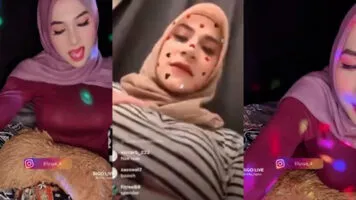 Elly Lopez Malay Tudung Eksklusif Sange Berat di Instagram