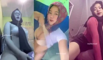Vita Jilbab Gede Suka Ngehalu Main Bareng Guling